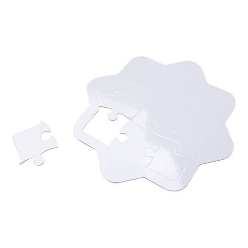 Puzzles teddy bear for sublimation overprint 28 elements